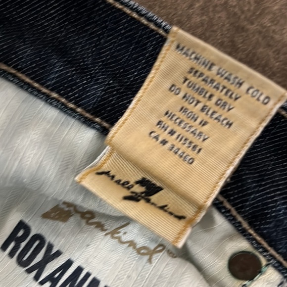 7 For All Mankind Roxanne Jeans Size 27 - Picture 12 of 14